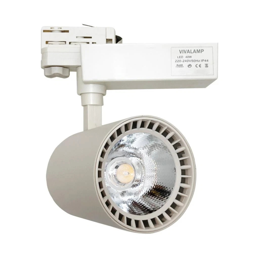FARETTO A BINARIO TRIFASE 48V LED FARETTI BARRE 1 2 M GRIGLIA SOSPENSIONE V.L