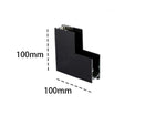 Faretto LED a Binario Monofase 1 1,5 2 Metri Lampada Spot Orientabile Soffitto