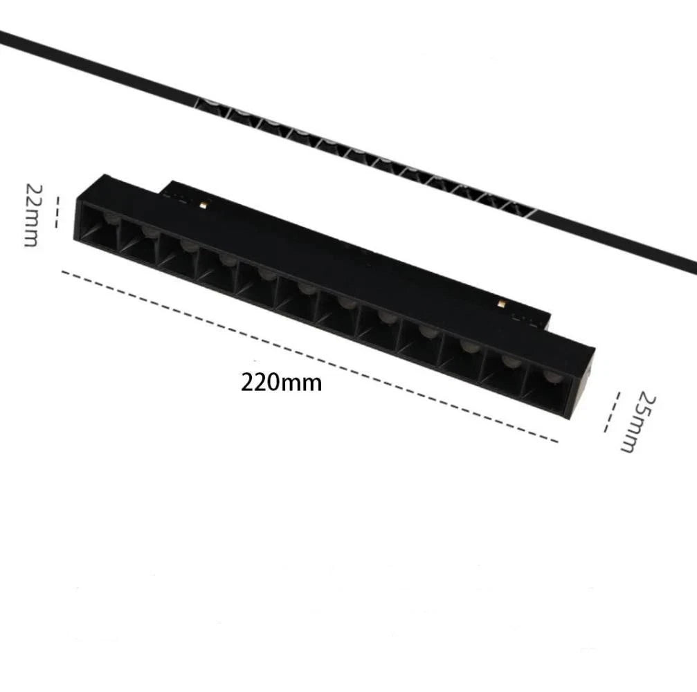 Faretto Kit Binario Magnetico 48V Completo LED Faretti Sospesi Incasso Soffitto